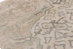 Pamono Oushak Style Rug with Polychromatic Patterns from R&K Principal Jahanshah Nazmiyal><noscript><img width=