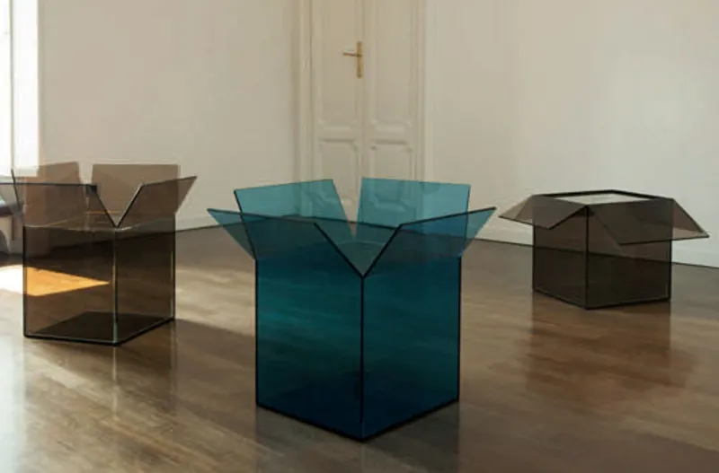 Pamono Out of the Box Container or Side Table by Samer Alameen, Set of 3> Trunks, Crates & Baskets