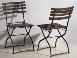 Pamono Outdoor Chairs, 1920s, Set of 3><noscript><img width=