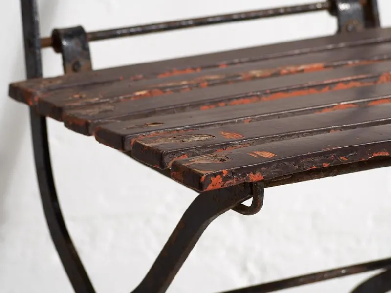Pamono Outdoor Chairs, 1920s, Set of 3> Garden Seating
