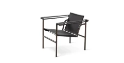 Pamono Outdoor Collection LC1 Chair by Le Corbusier, P. Jeanneret and C. Perriand for Cassina