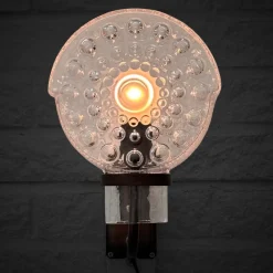Clearance Pamono Outdoor Facade Lamp in Copper and Glass from Westal, Sweden, 1960s