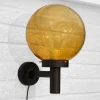 Online Pamono Outdoor Facade Lamp in Fiberglass and Glass, Sweden, 1970s