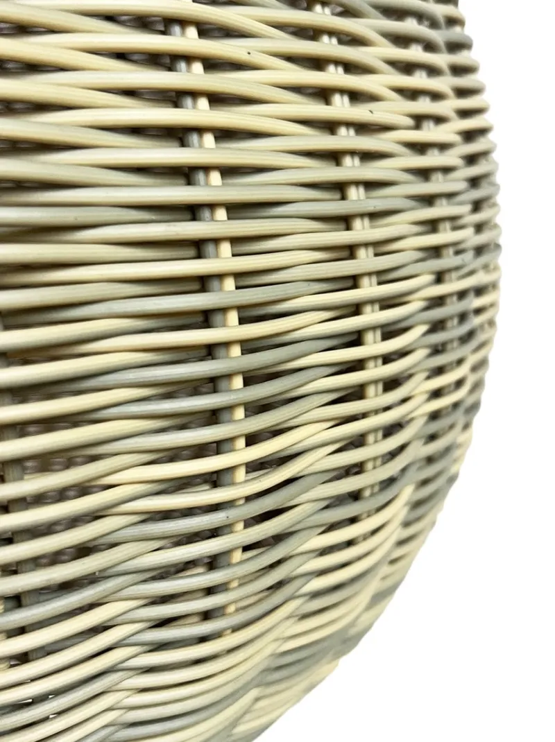 Pamono Outdoor Faux Rattan Globe Lantern, 2010s> Garden Lighting