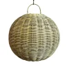 Hot Pamono Outdoor Faux Rattan Globe Lantern, 2010s