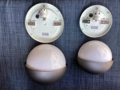 Pamono Outdoor Garden Wall Lights from Bega, Germany, 1980s, Set of 2> Garden Lighting