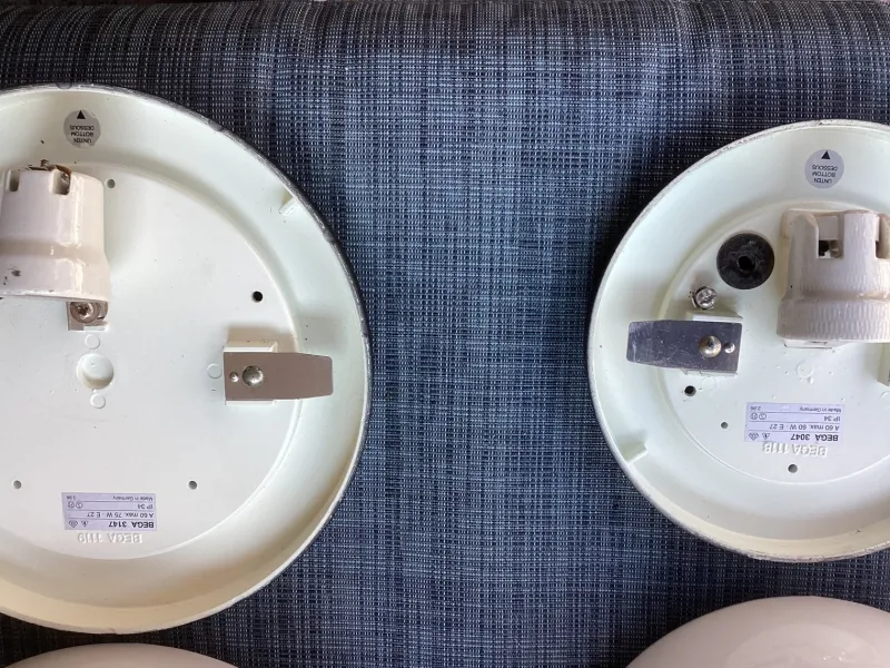 Pamono Outdoor Garden Wall Lights from Bega, Germany, 1980s, Set of 2> Garden Lighting