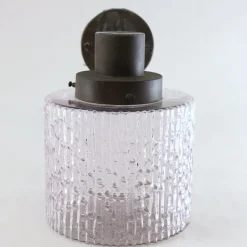 Pamono Outdoor Lamp in Copper and Glass, 1960s><noscript><img width=