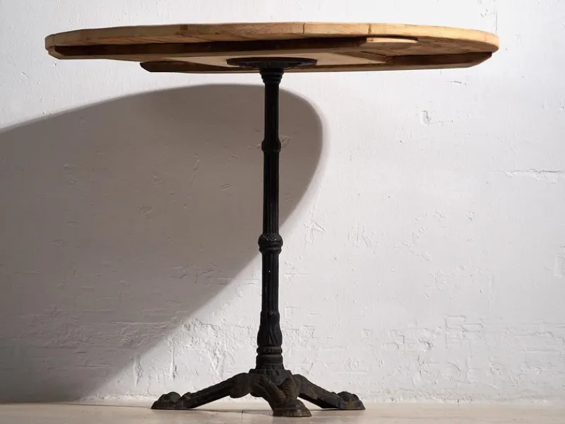 Pamono Outdoor Round Table, 1920s> Garden Tables