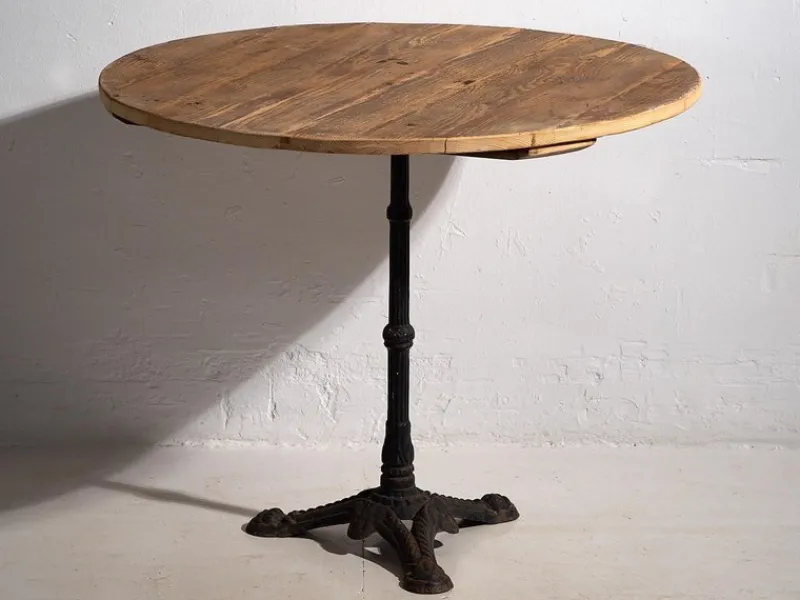 Pamono Outdoor Round Table, 1920s> Garden Tables