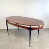 Pamono Oval Table by Silvio Cavatorta, 1960s> Dining Tables & Sets