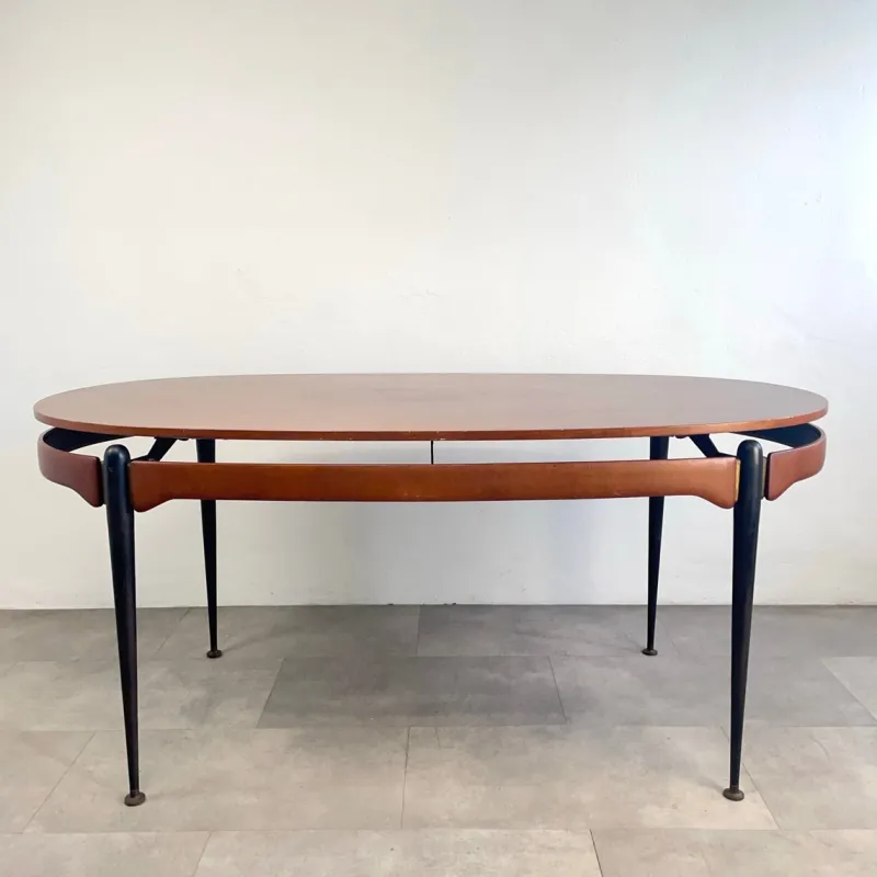 Pamono Oval Table by Silvio Cavatorta, 1960s> Dining Tables & Sets