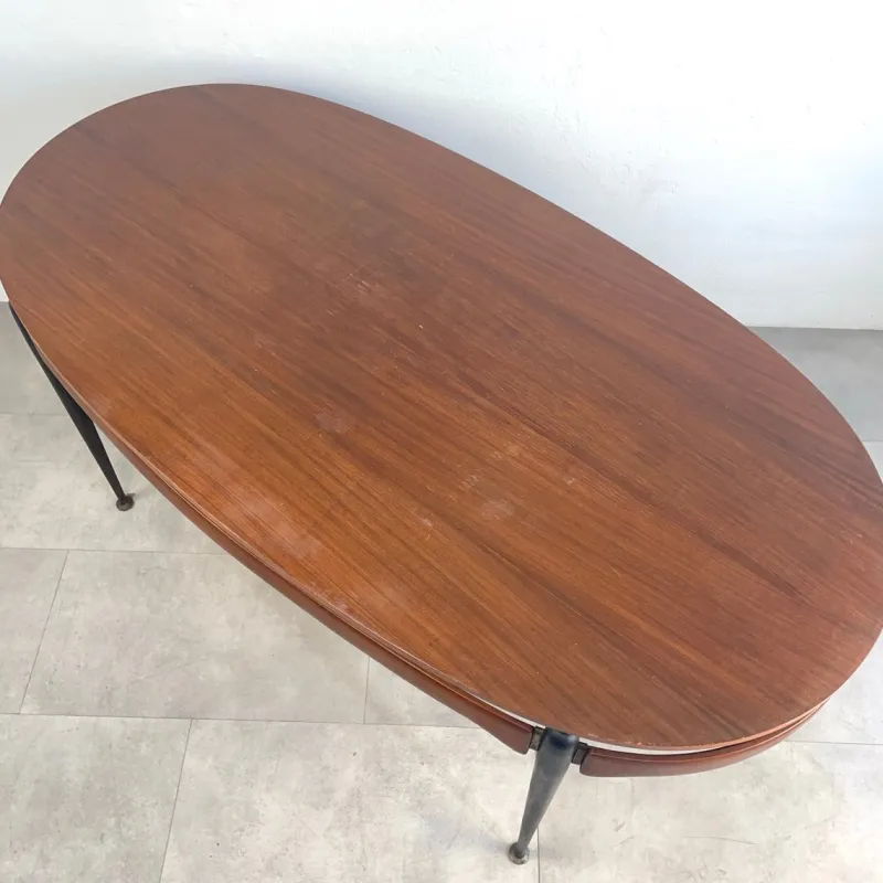 Pamono Oval Table by Silvio Cavatorta, 1960s> Dining Tables & Sets