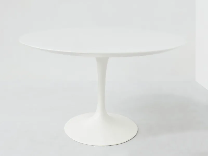 Pamono Oval Tulip Dining Table by Eero Saarinen for Knoll International, 1980s