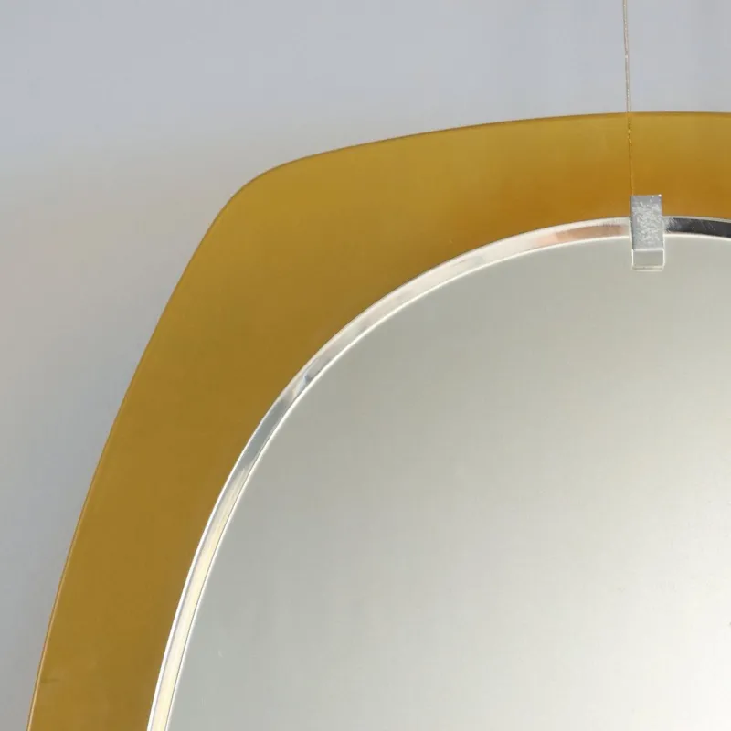 Online Pamono Oval Wall Mirror, 1960s