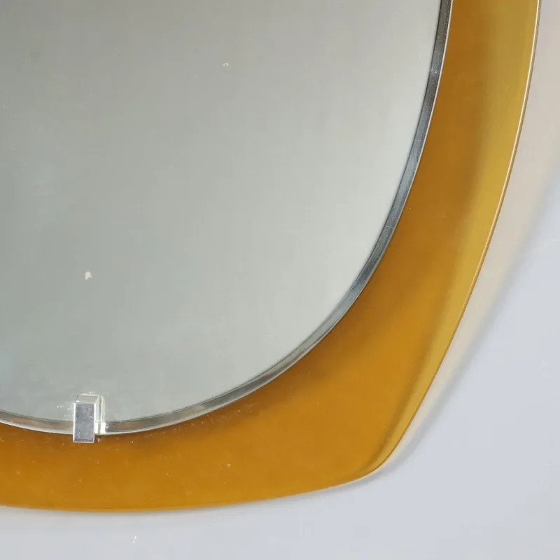 Online Pamono Oval Wall Mirror, 1960s