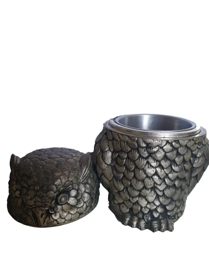 Clearance Pamono Owl Ice Bucket by Mauro Manetti, Italy, 1950s-1960s