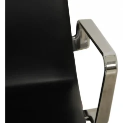 Pamono Oxford Chair in Black Essential Leather by Arne Jacobsen, 2000s><noscript><img width=