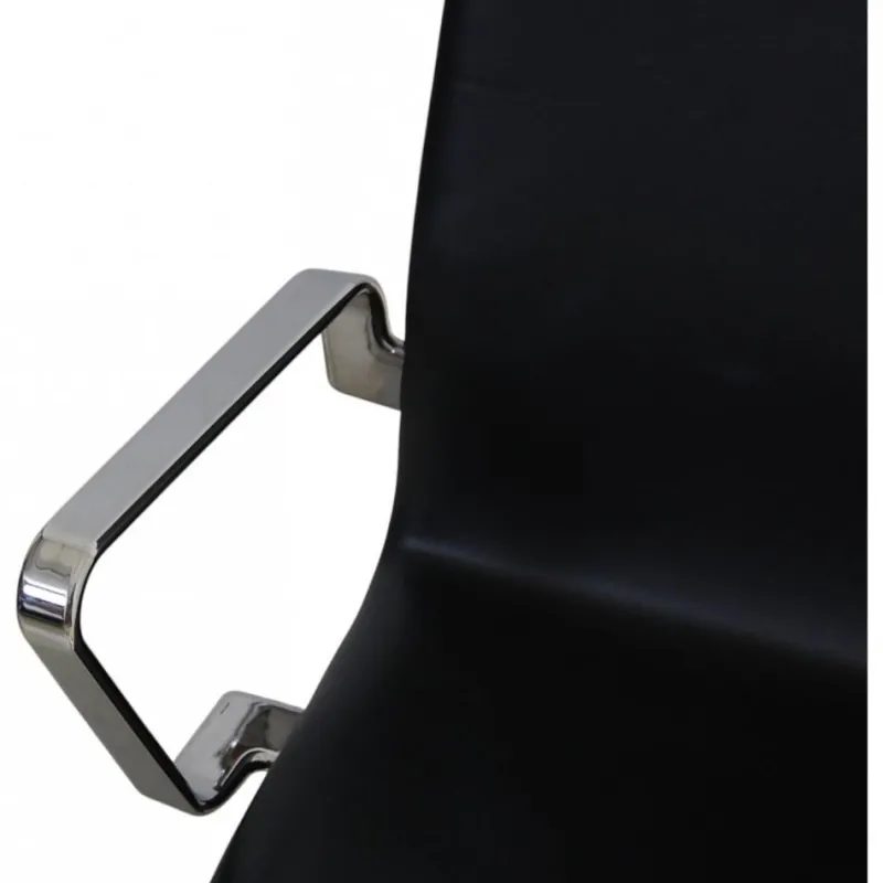 Pamono Oxford Chair in Black Essential Leather by Arne Jacobsen, 2000s> Office Chairs