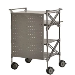 Pamono Oxo Serving Trolley by Antonio Citterio and Glen Oliver for Kartell, 1990s><noscript><img width=