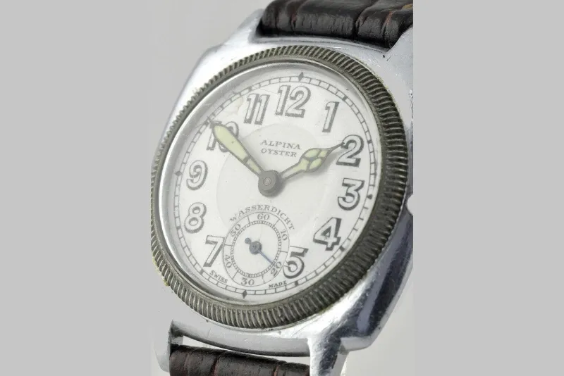 Pamono Oyster Watch by Rolex for Alpina, Switzerland, 1920s