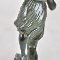 Outlet Pamono P Le Faguays, Art Deco Woman with Ball, 20th Century, Bronze