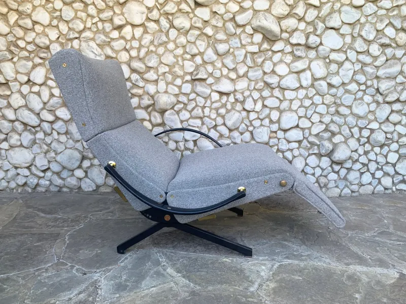 Pamono P40 Lounge Chair by Osvaldo Borsani for Tecno, Italy, 1950s> Lounge Chairs & Armchairs