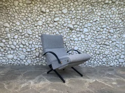 Pamono P40 Lounge Chair by Osvaldo Borsani for Tecno, Italy, 1950s><noscript><img width=