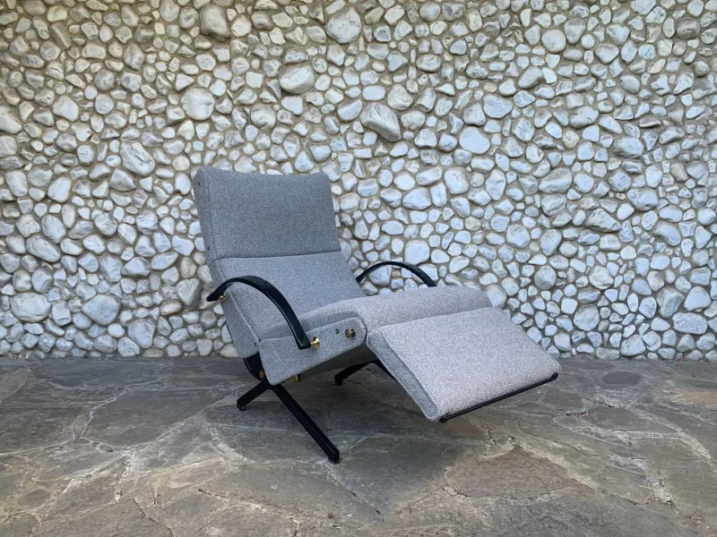 Pamono P40 Lounge Chair by Osvaldo Borsani for Tecno, Italy, 1950s> Lounge Chairs & Armchairs