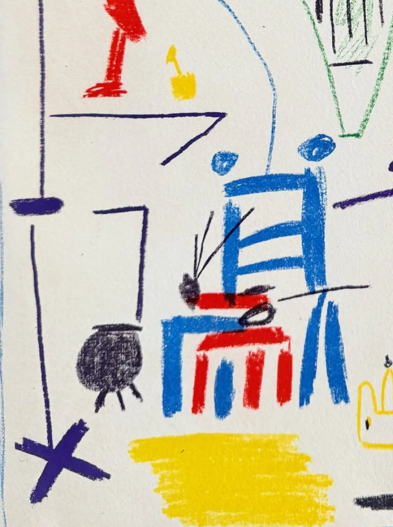 Best Pamono Pablo Picasso, Dans l'Atelier de Picasso, 1957, Lithograph