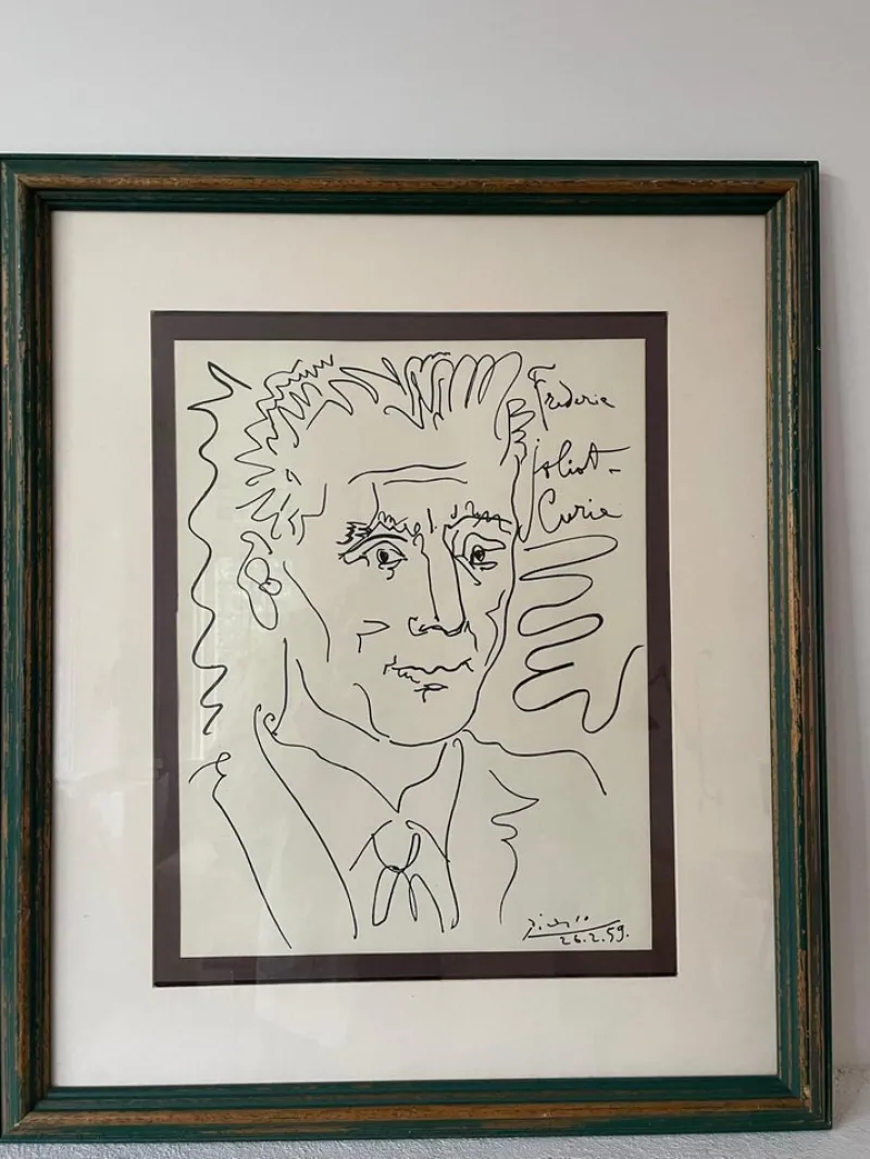 Pamono Pablo Picasso, Joliot-Curie, 1950s, Lithograph> Abstraction