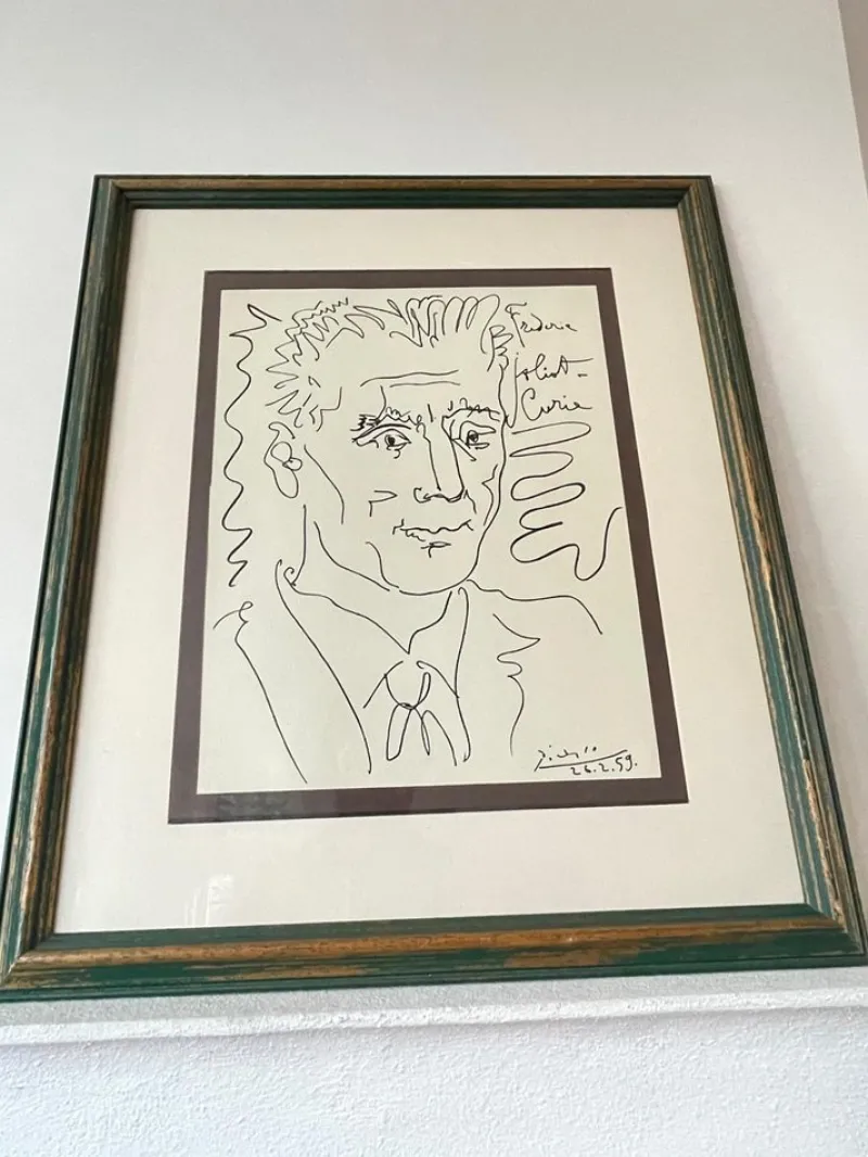 Pamono Pablo Picasso, Joliot-Curie, 1950s, Lithograph> Abstraction