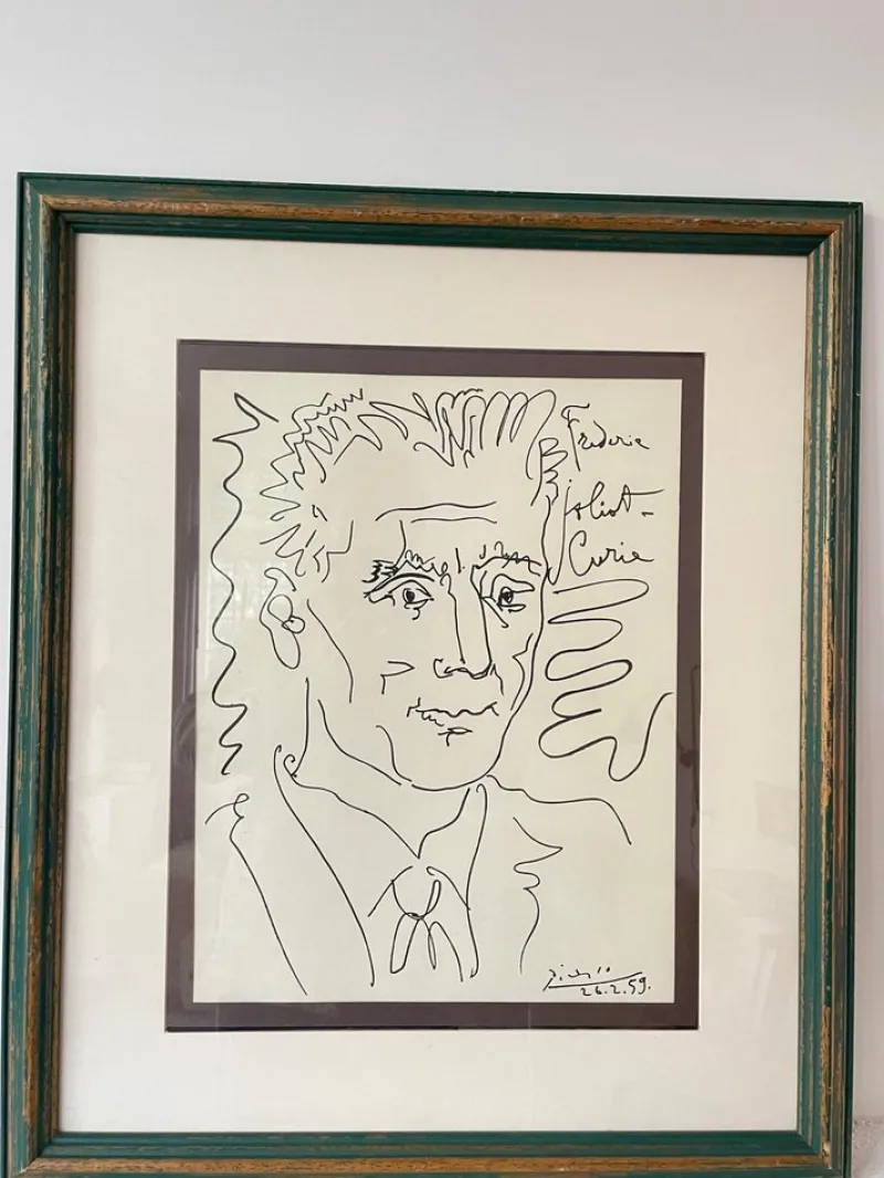 Pamono Pablo Picasso, Joliot-Curie, 1950s, Lithograph> Abstraction