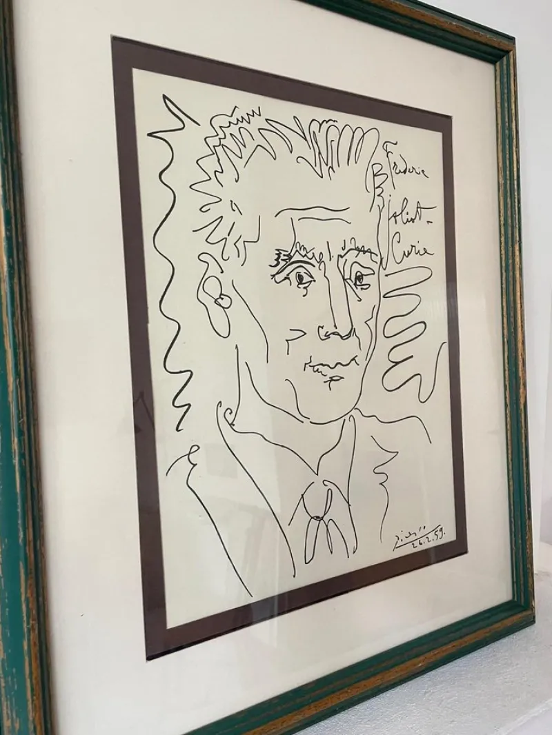 Pamono Pablo Picasso, Joliot-Curie, 1950s, Lithograph> Abstraction