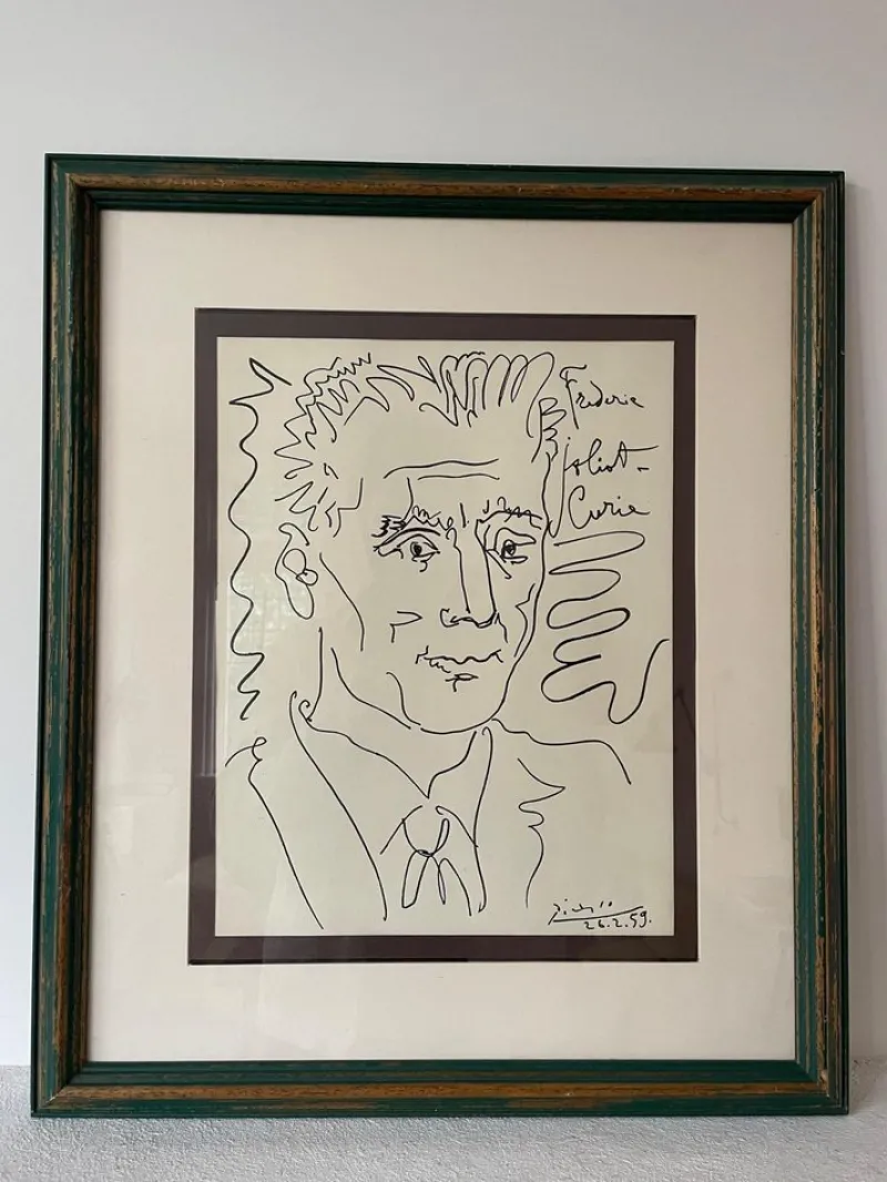Pamono Pablo Picasso, Joliot-Curie, 1950s, Lithograph> Abstraction