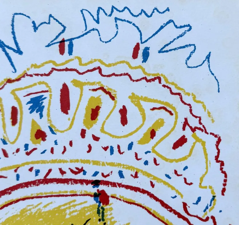 Best Pamono Pablo Picasso, The Little Bullfight, 1958, Original Signed Lithograph