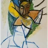 Pamono Pablo Picasso, Woman (Demoiselles d’Avignon Period), 2000s, Print> Prints & Multiples