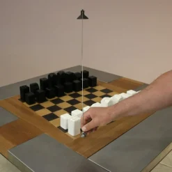 Sale Pamono Pacifico Chess Table by Franco Bozzi and Duccio Trassinelli for Studio A.R.D.I.T.I, Italy, 1973