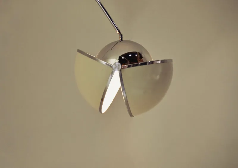 Sale Pamono Pac-Man Arco Floor Lamp attributed to Superstudio for Poltronova, 1970s