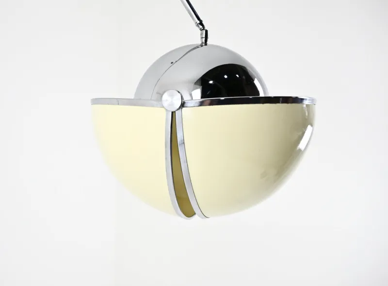 Sale Pamono Pac-Man Arco Floor Lamp attributed to Superstudio for Poltronova, 1970s