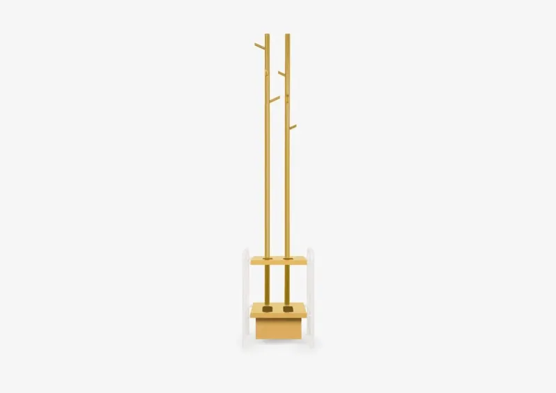 Pamono Paige Coat Stand by Marqqa, Set of 2> Racks, Hooks & Valets