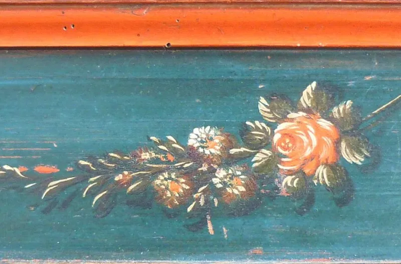 Outlet Pamono Painted Fir Tyrolean Headboard