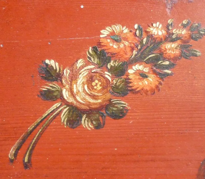 Outlet Pamono Painted Fir Tyrolean Headboard