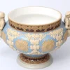 Outlet Pamono Painted Flowerpot, 1890s