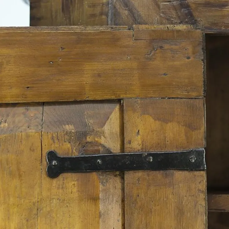 Pamono Painted Folk Art Bridal Cupboard> Cabinets & Wardrobes