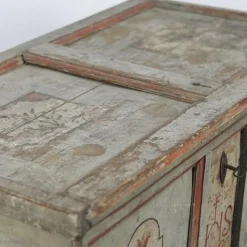New Pamono Painted Folk Art Chest