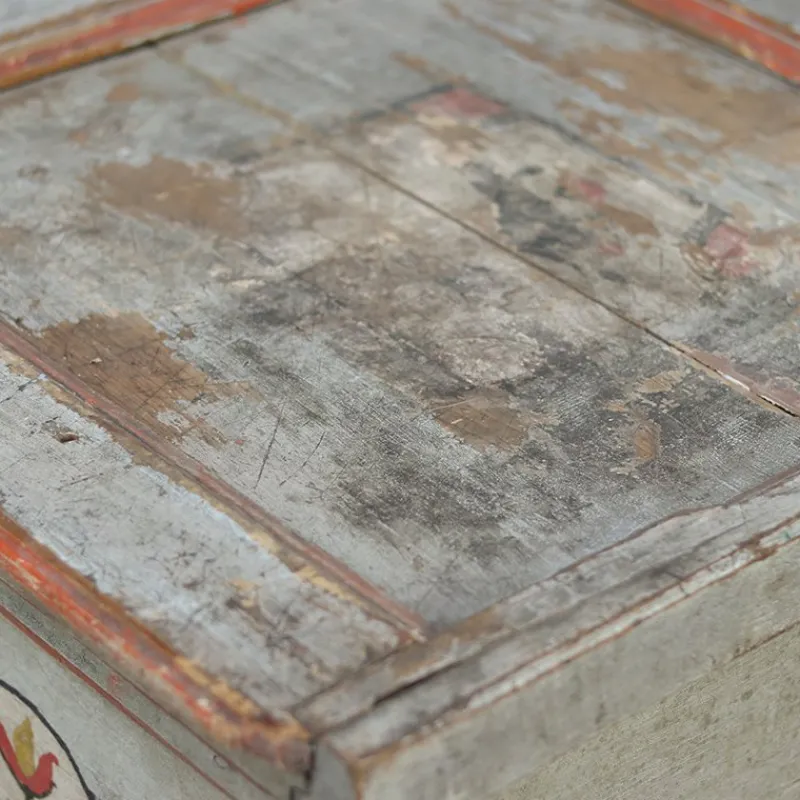 New Pamono Painted Folk Art Chest