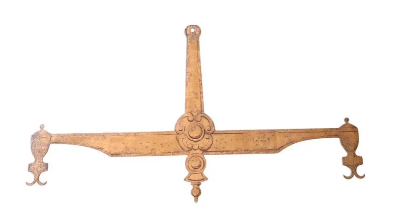 Online Pamono Painted Iron Trade Sign, 1800s