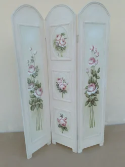 Pamono Painted Lacquered Partition Screen> Room Dividers & Screens