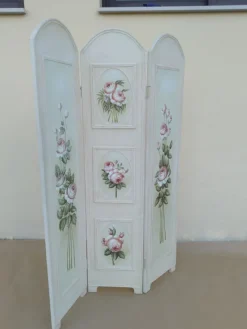 Pamono Painted Lacquered Partition Screen> Room Dividers & Screens